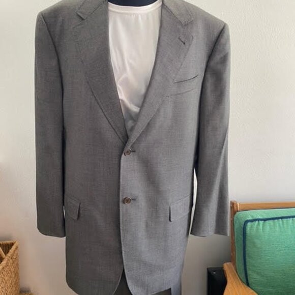 Canali Proposta Made in Italy 100% Wool Suit Size 54R EU 44R US